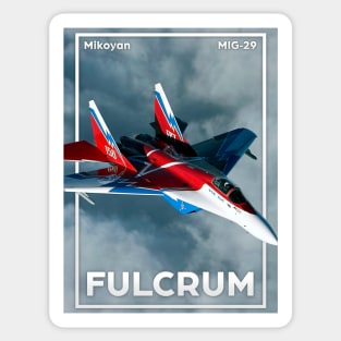 Mig29 Fulcrum Sticker